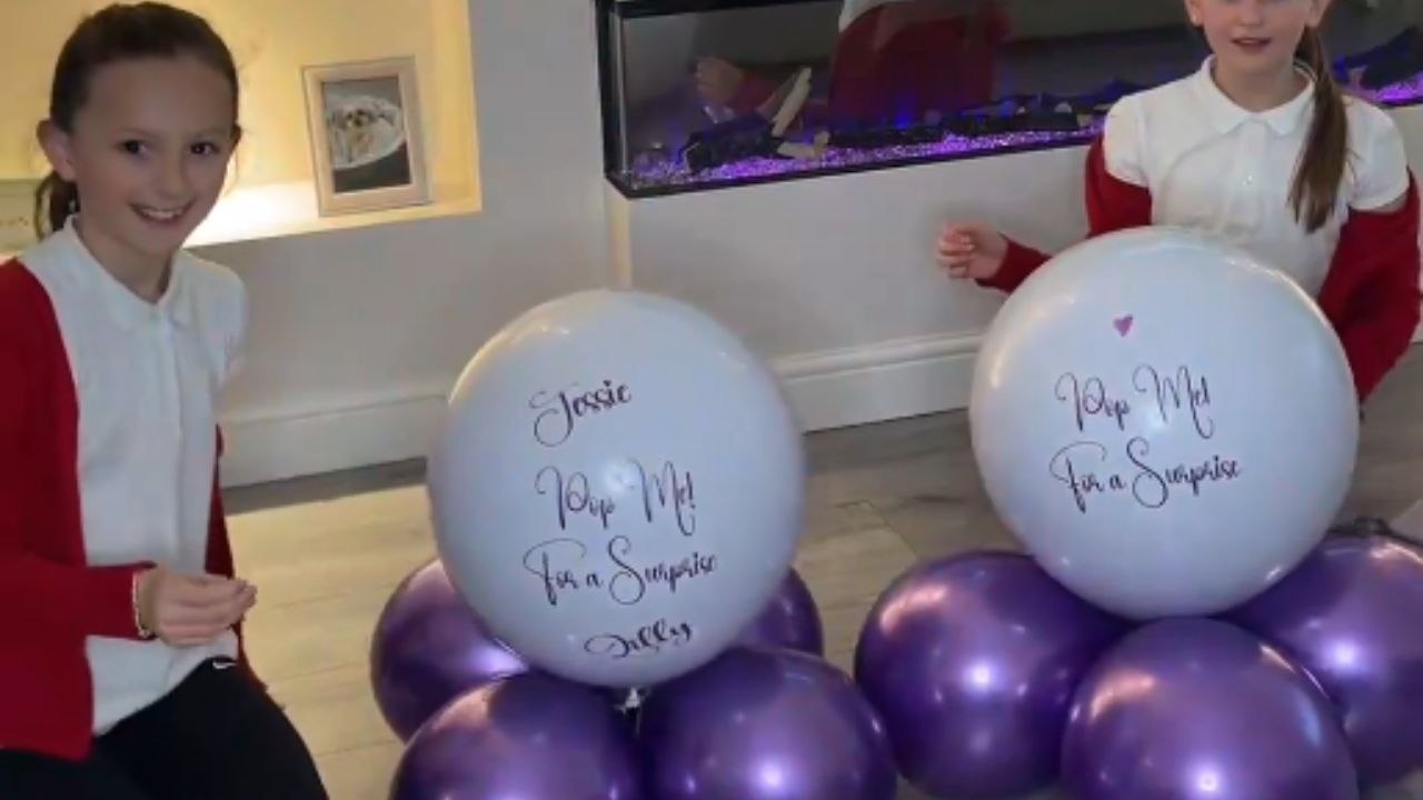Two Girls Pop Balloons And Suddenly Realize Wha...
