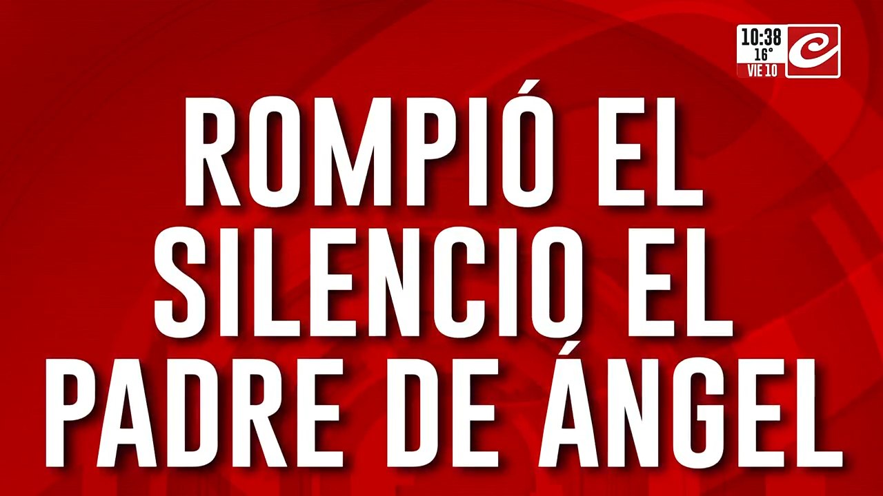 Dolor en Comodoro Rivadavia: las conmovedoras palabras del padre de Ángel
