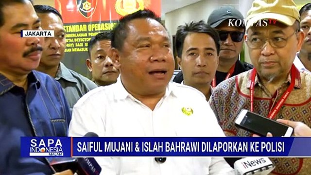 Saiful Mujani & Islah Bahrawi Dilaporkan ke Bareskrim, Diduga Hasut Gulingkan Pemerintah