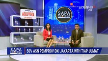 Hari Pertama WFH ASN Jakarta, Sebagian Pegawai Tetap Masuk Kantor | SAPA MALAM