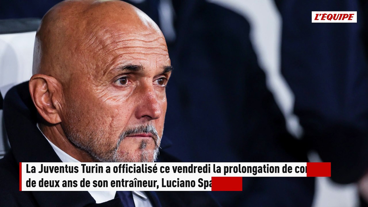 La Juventus Turin prolonge son entraîneur Luciano Spalletti pour deux ans - Foot - Serie A