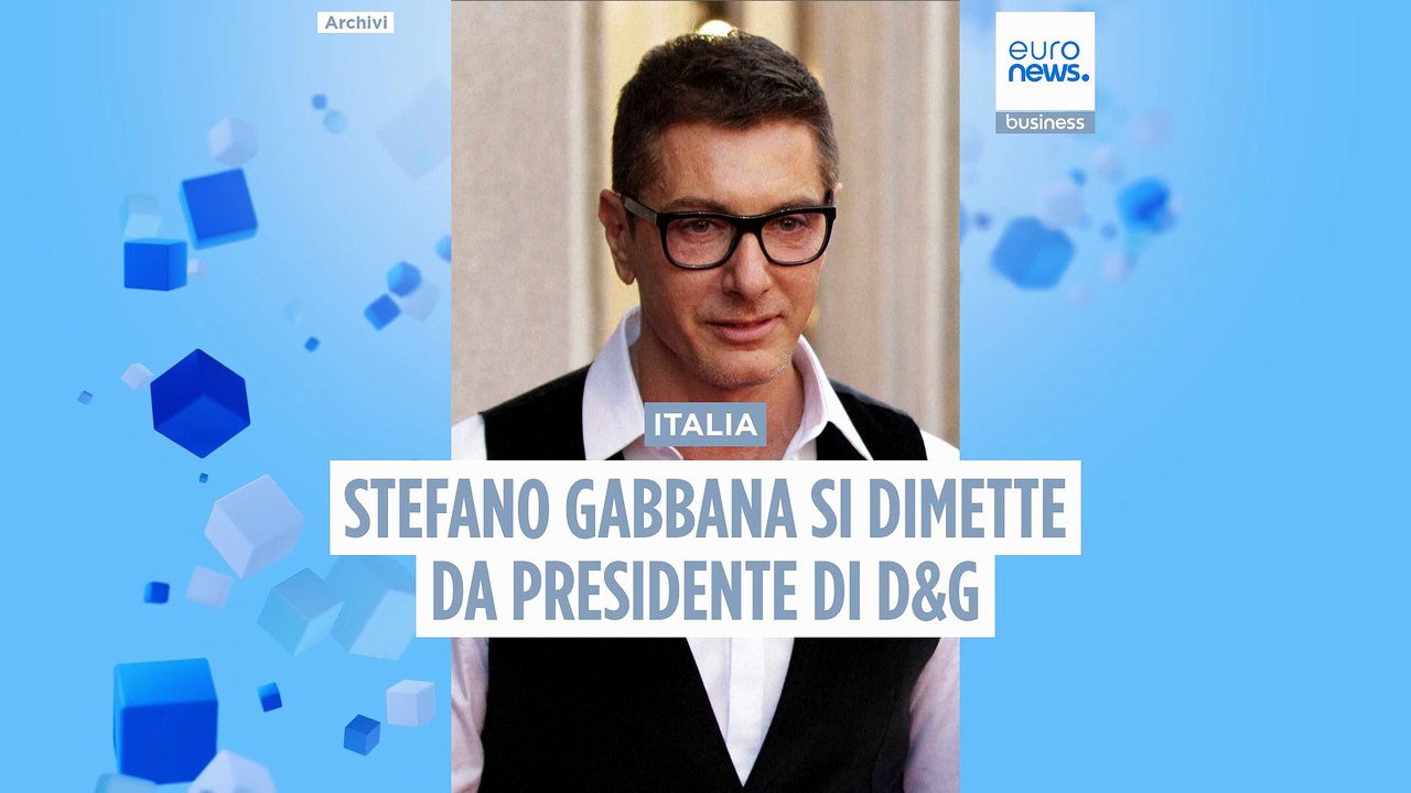 Dolce & Gabbana, Gabbana lascia presidenza durante trattative su debito da 450 milioni