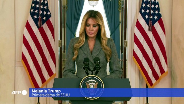 Melania Trump niega estar relacionada con los abusos de Jeffrey Epstein