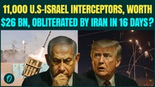 Iran BOMBINGS Leave U.S, Israel DEFENSELESS? Iran’s 33 Missiles, 94 Drones/Day OBLITERATE Iron Dome