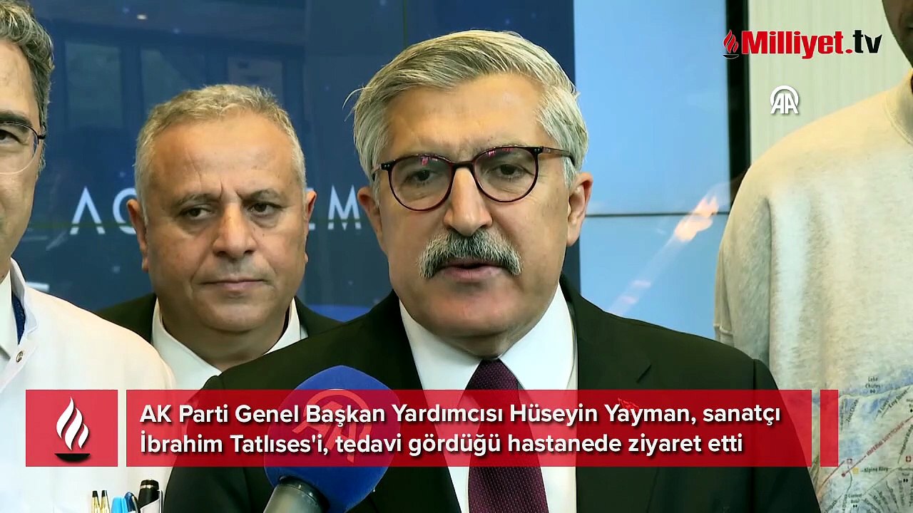 AK Parti Genel Başkan Yardımcısı Yayman'dan İbrahim Tatlıses'e 'Geçmiş olsun' ziyareti!