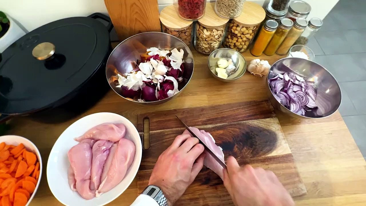 Ma recette simplissime du curry de poulet au lait de coco 🍛🥘