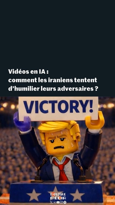 Des vidéos d’animation en IA, la nouvelle guerre de communication entre l’Iran et les Etats-Unis