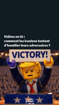 Des vidéos d’animation en IA, la nouvelle guerre de communication entre l’Iran et les Etats-Unis