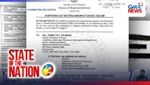 Envelopes na may tig-P50K at pinamigay umano sa mga DEPED officials, pina-subpoena | SONA