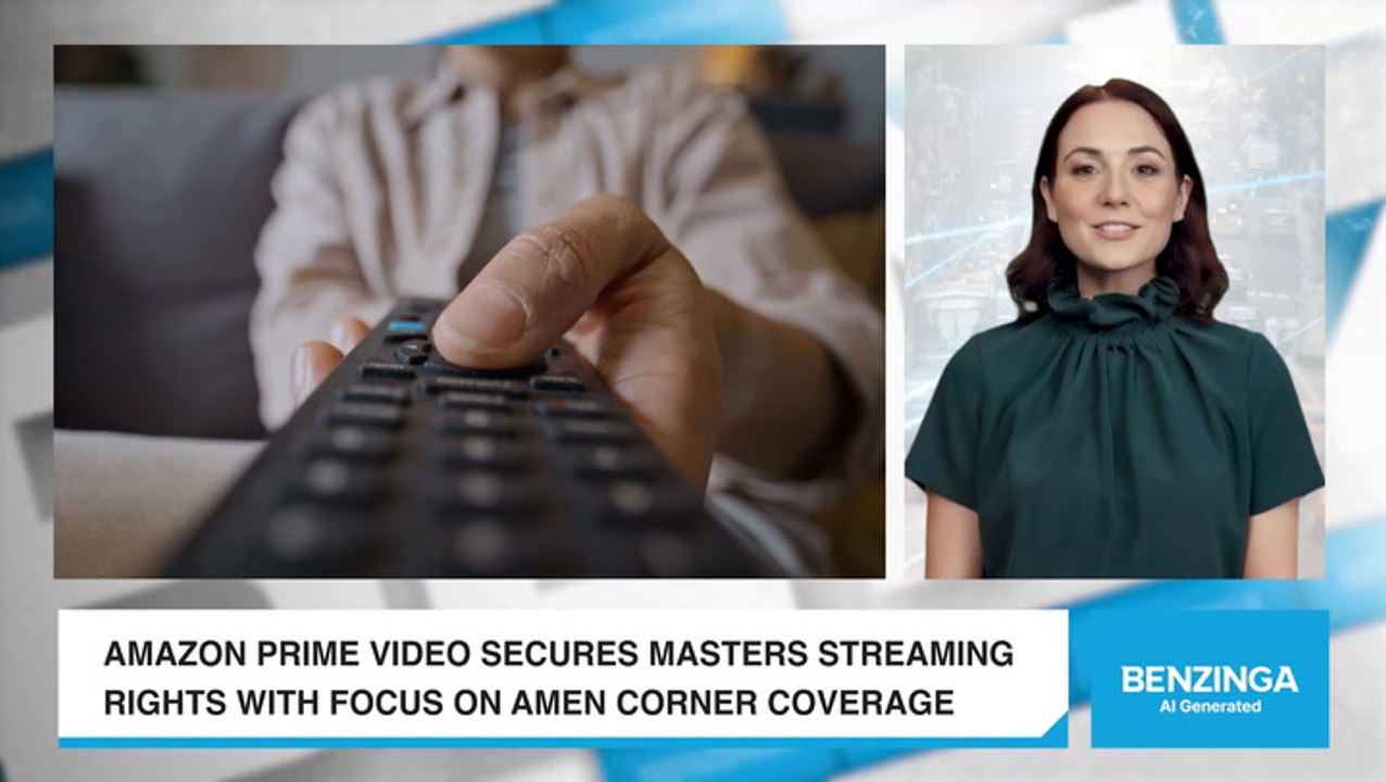 Amazon Masters Streaming Deal