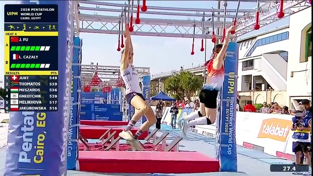 World Cup Pentathlon - Le Caire - Demi-finales femmes - Groupe B