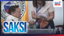 "Hope envelopes", pina-subpoena kaugnay sa impeachment proceedings vs. VP Duterte | Saksi