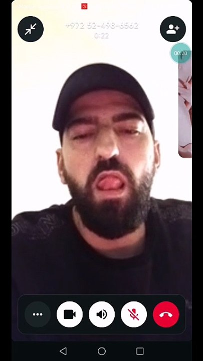 فضيحة  محمد من القدس يعمل حركات جنسية ويلعب في قضيبه