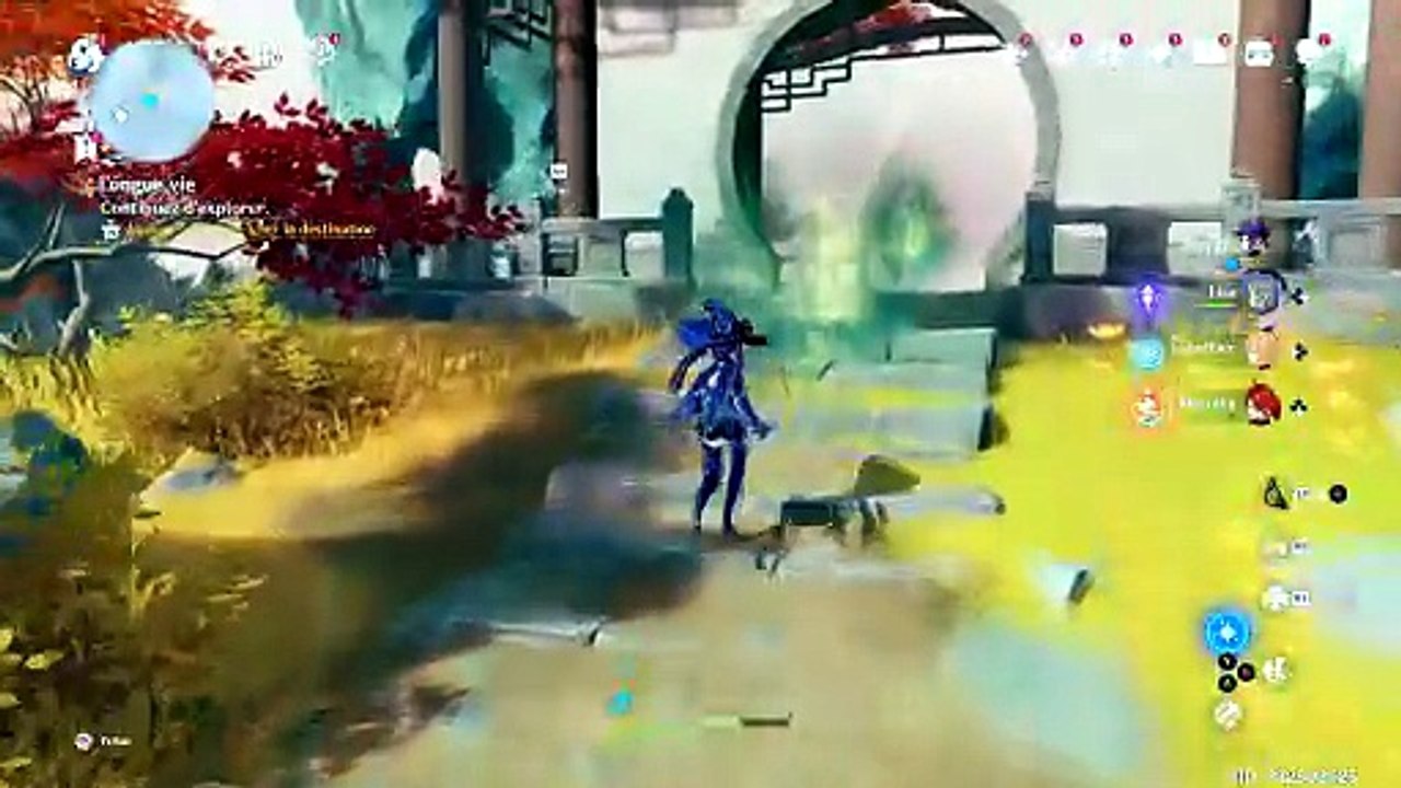 Genshin Impact Pic Vent Repos Temple de l'espace 3 Paradis Académie Luyang