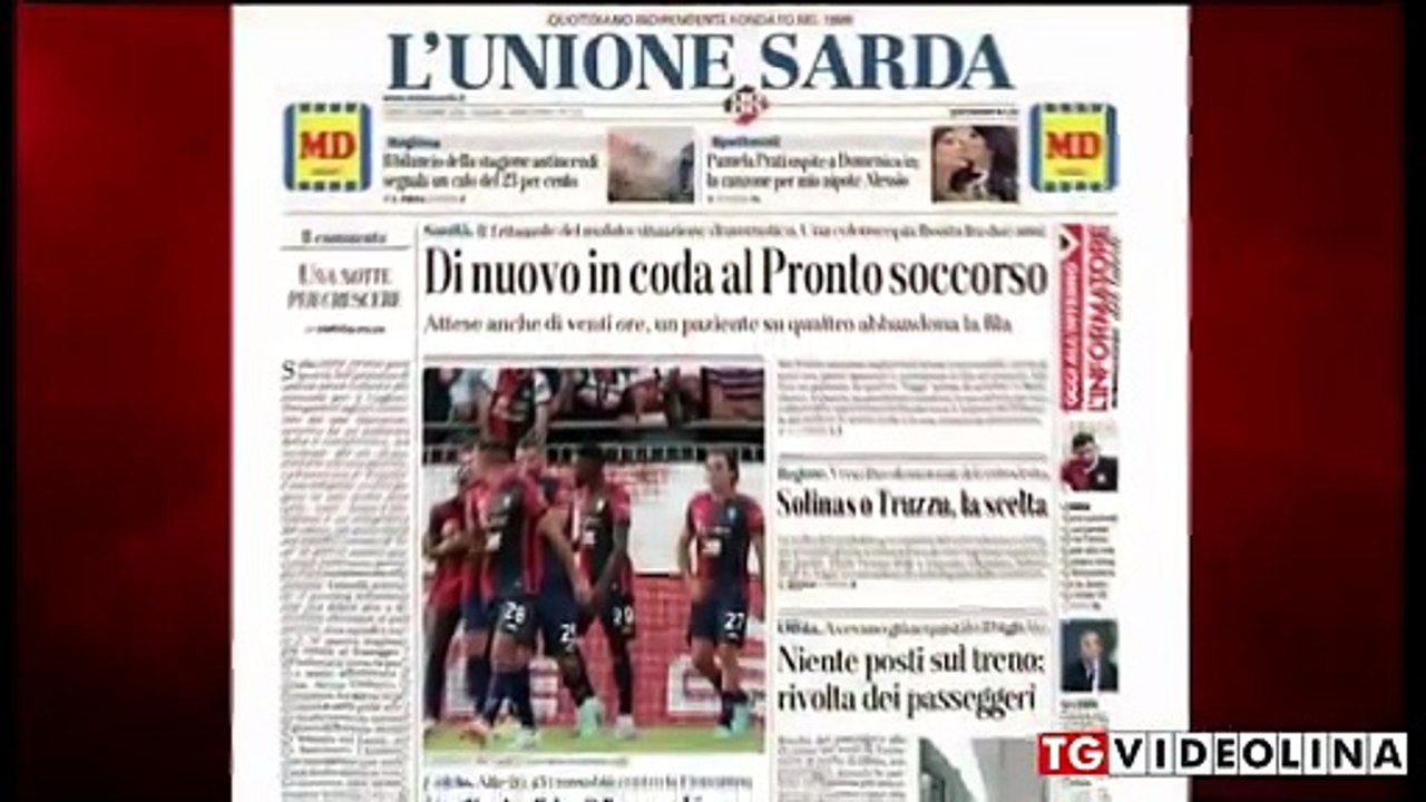 L'UNIONE SARDA: ABBONAMENTO DEL LUNEDÌ A 19.90 EURO PER 38 SETTIMANE