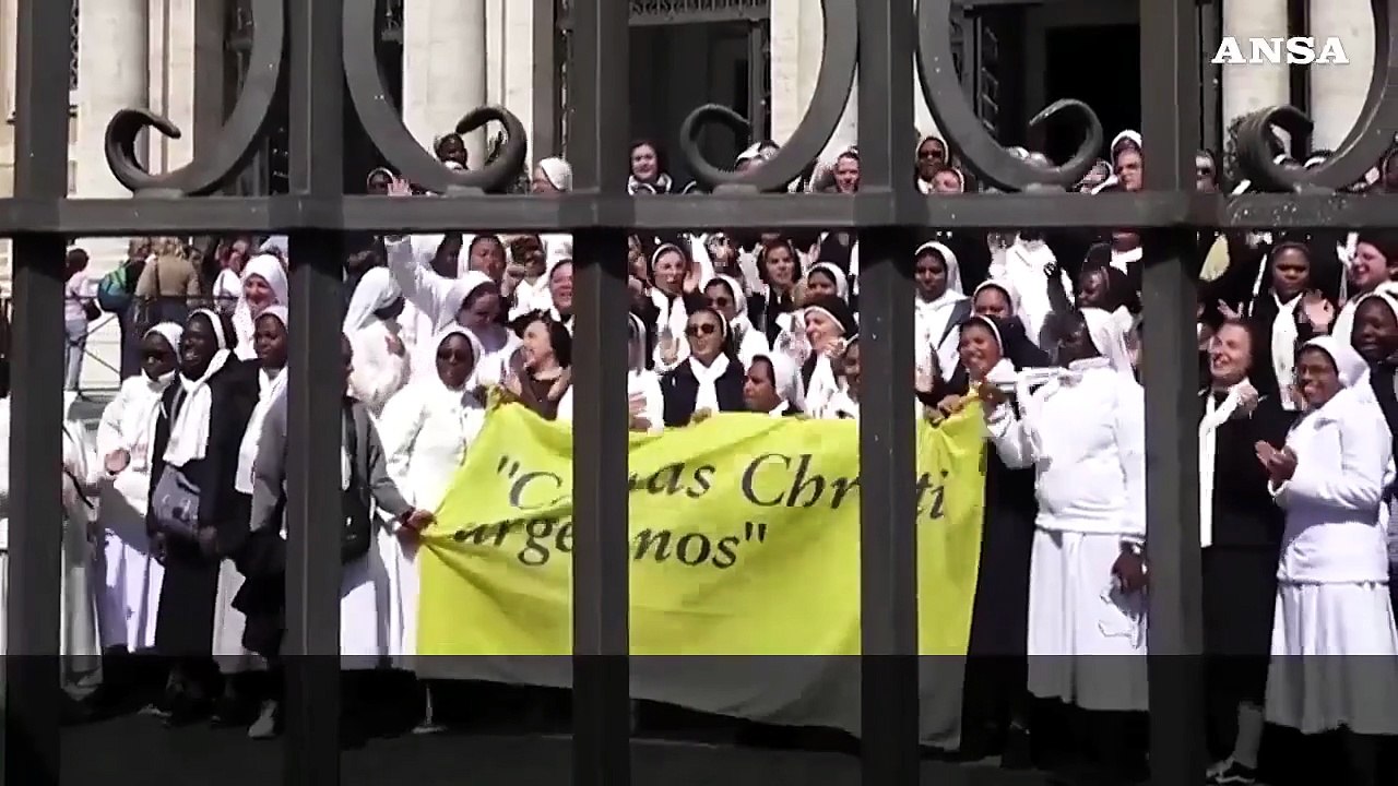 Santa Maria Maggiore, le suore di Rocca di Papa cantano per papa Francesco