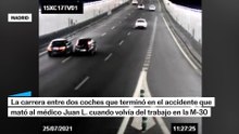 Así fue el “pique” de tráfico en la M‑30 en el que falleció el médico Juan L.
