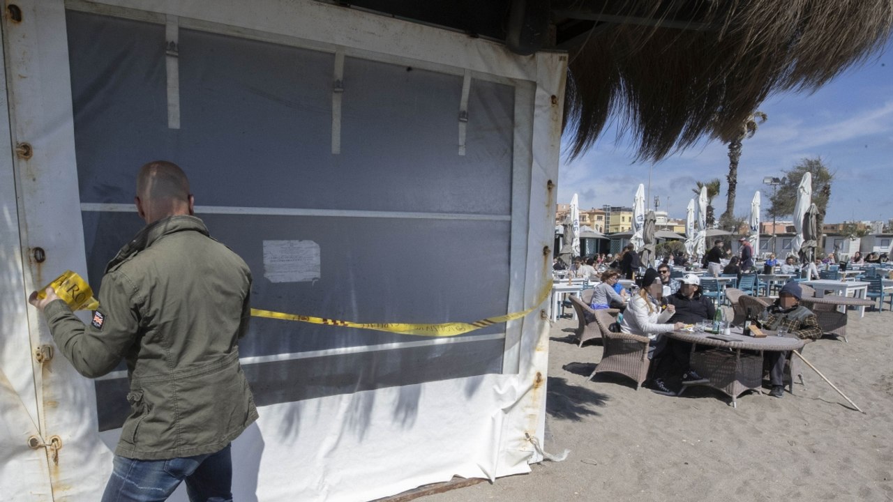 Ostia, sequestro presso lo stabilimento «Il Capanno»: chiuso il bar