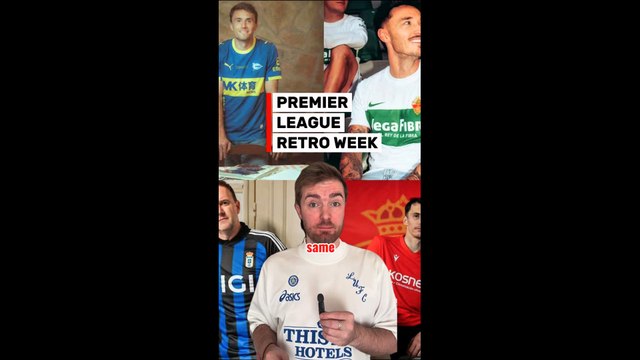 Premier League retro kits x AS USA