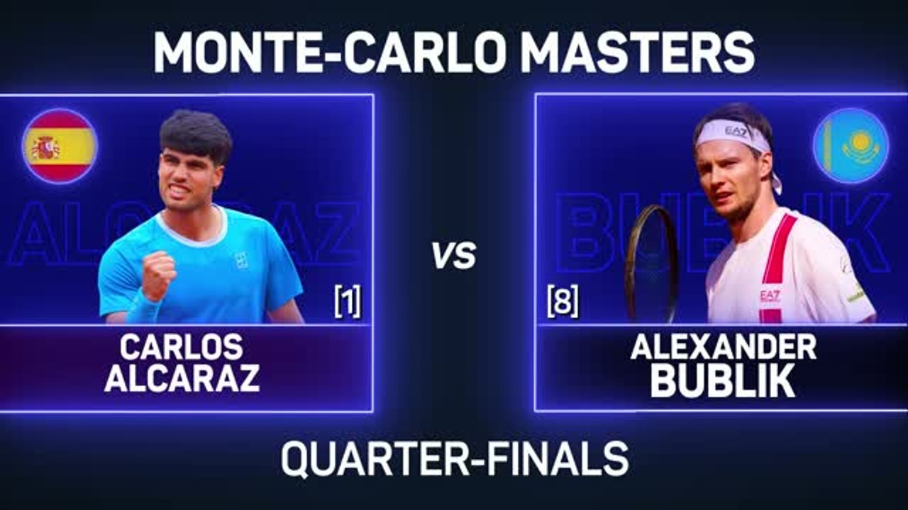 Alcaraz reaches Monte-Carlo semis with 300th career win