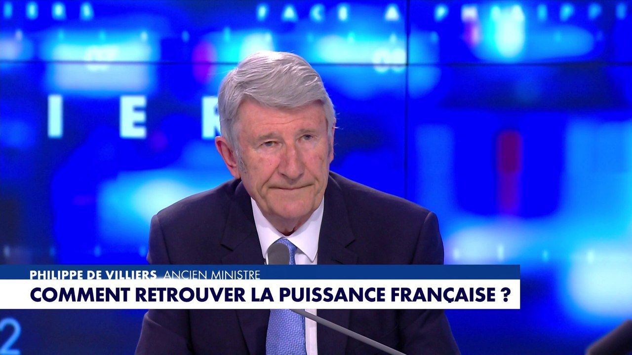 Philippe De Villiers: «La destinée de la France est soit de mourir, soit de retrouver sa puissance»