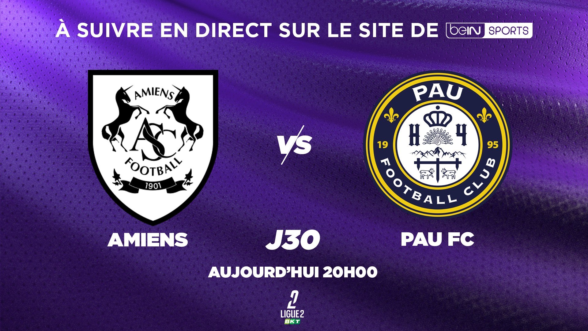 Ligue 2: Amiens-Pau live