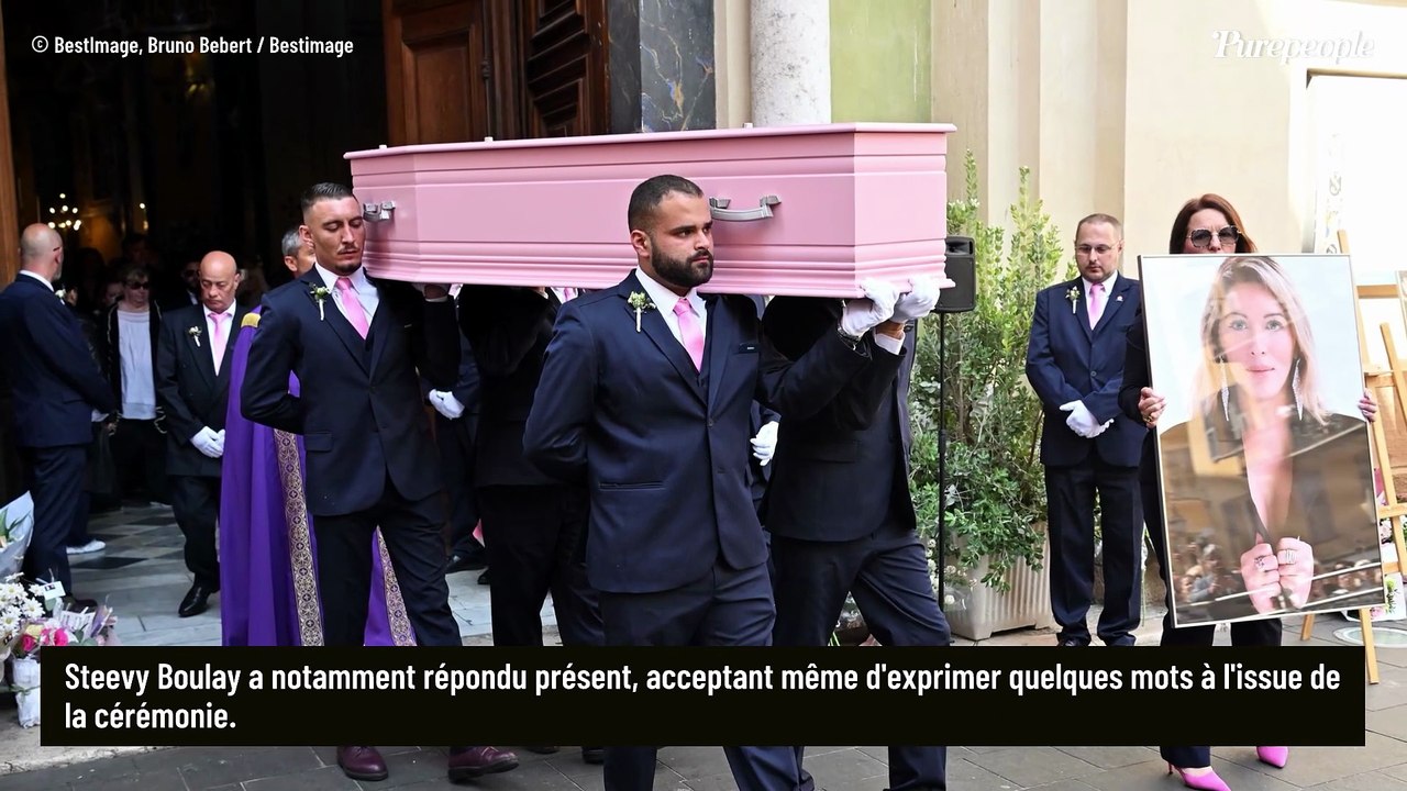 "C'est comme ça qu'on peut résumer la vie de Loana" : les mots de Steevy Boulay après la cérémonie à Nice