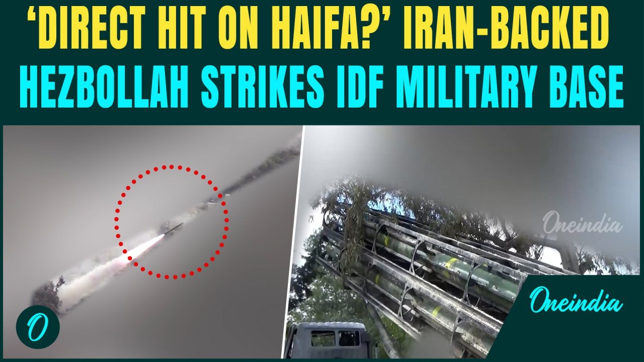 Iran Proxy KILLS IDF Troops in Haifa? CHILLING Moment Israeli Army Base in Haifa BOMBED By Hezbollah