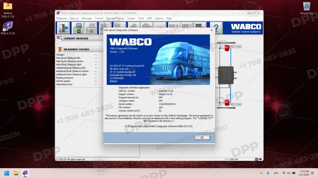 EXPLORING WABCO TEBS-E 7.20 ON DIESEL POWER PRO