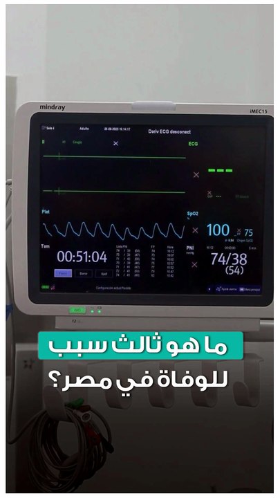 ما هو ثالث سبب للوفاة في مصر؟