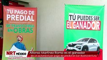 Gana auto tras pagar 209 pesos de impuesto predial en San Buenaventura