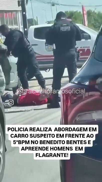 Integrantes do CV são pres0s em carro por app a caminho de shopping, em Maceió