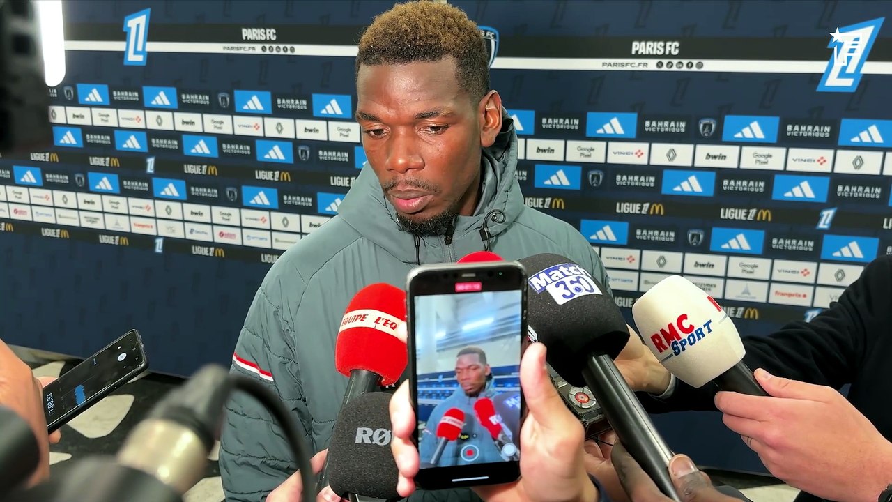 La réaction de Paul Pogba après son retour à la compétition face au Paris FC