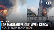 ¡Otra vez! Incendio en Dos Bocas dejó un bombero intoxicado