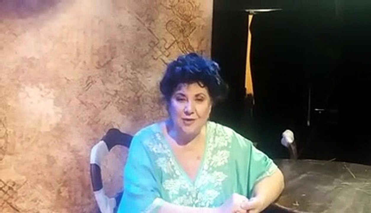 Il saluto di Marisa Laurito ai lettori de L'Unione Sarda