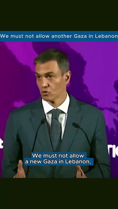 Pedro Sánchez Warns: “We Must Not Allow a New Gaza in Lebanon”