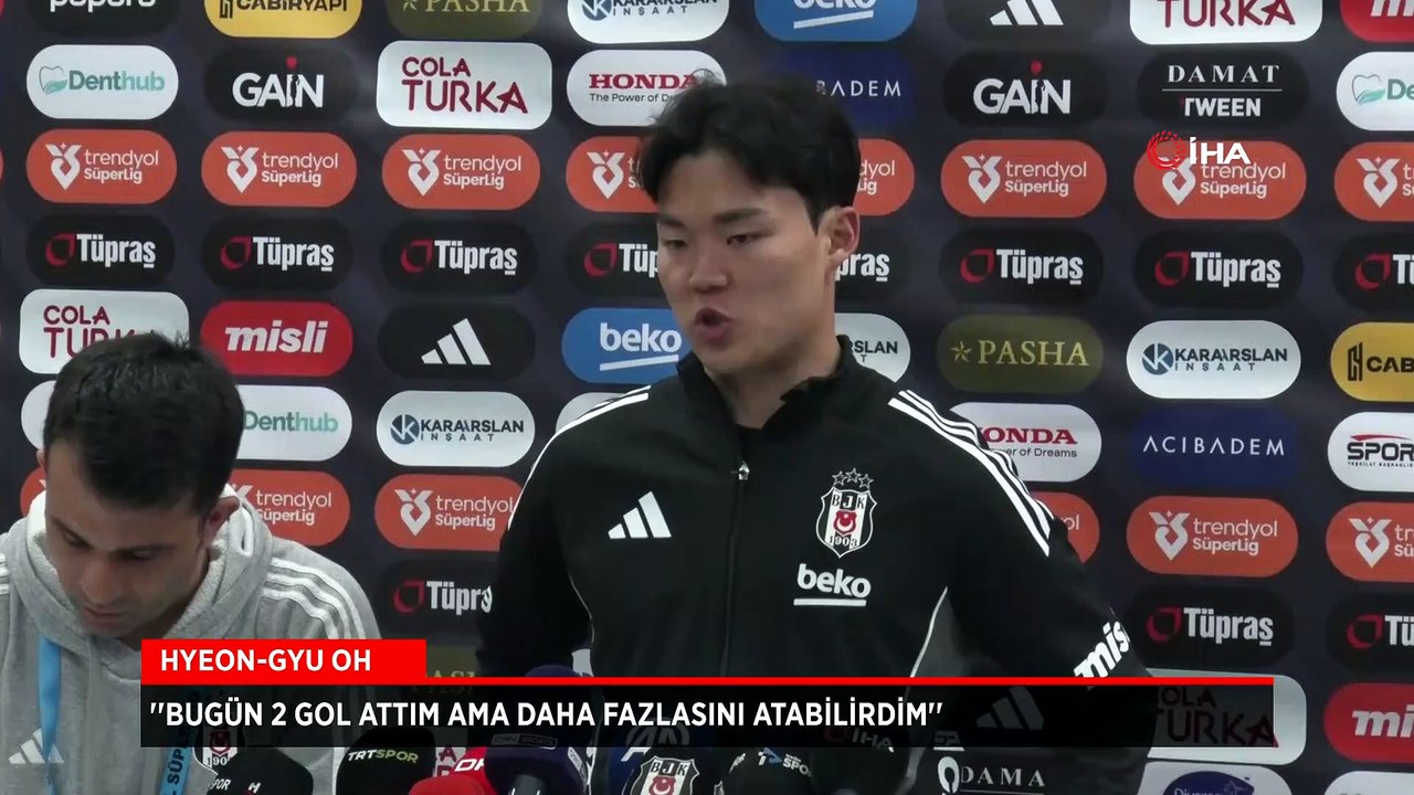 Hyeon-gyu Oh: Bugün 2 gol attım ama daha fazlasını atabilirdim