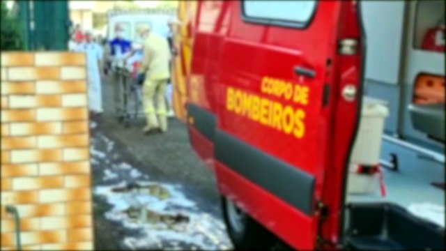 Homem é socorrido pelo Siate após sofrer queda