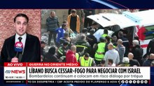 Guerra no Oriente Médio: Líbano busca cessar-fogo para negociar com Israel | TEMPO REAL