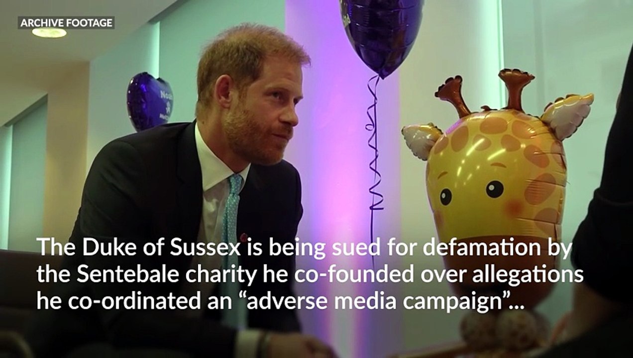 Harry facing defamation claim from Sentebale charity, court records show