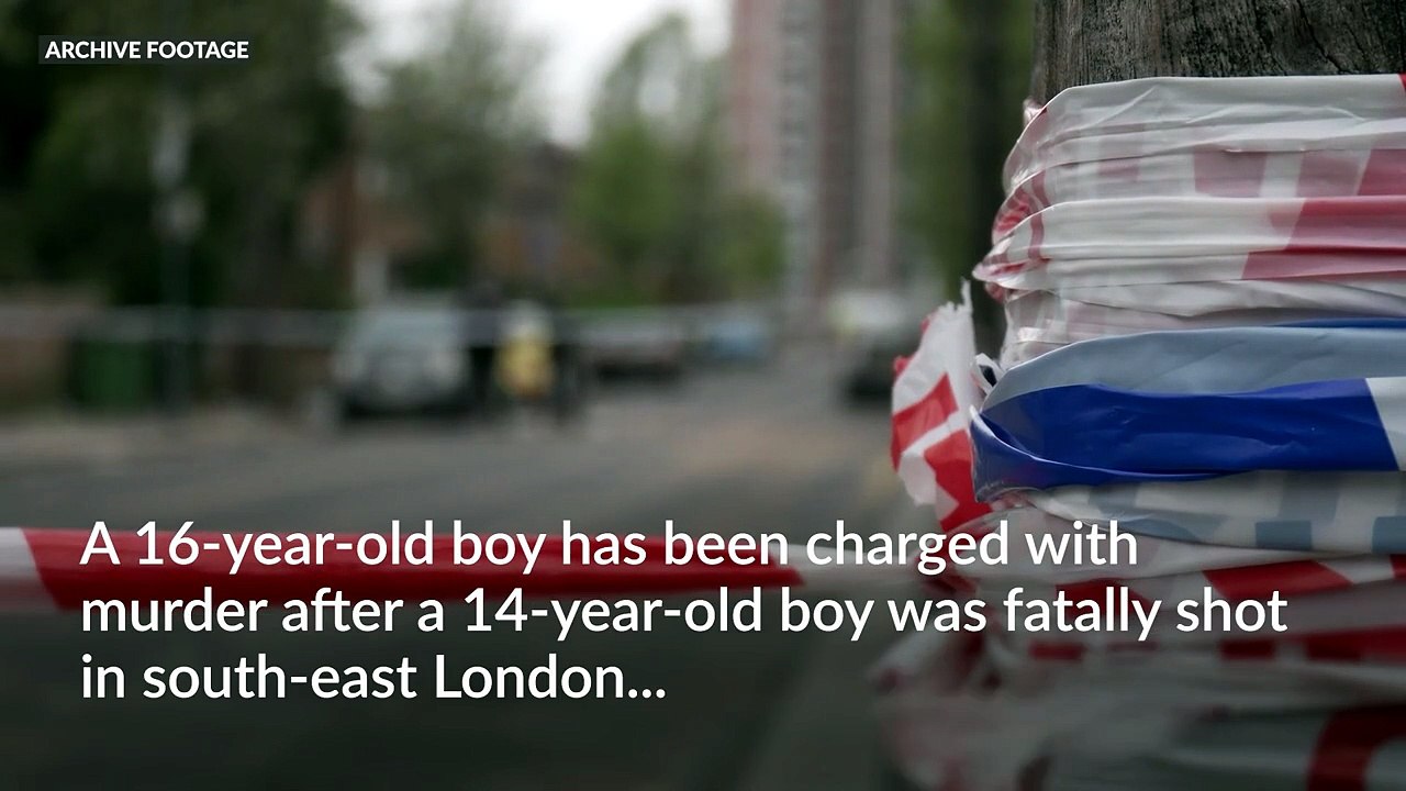 Boy, 16, charged with murder after 14-year-old shot dead