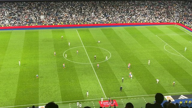 Así sono el Bernabéu tras el pitido final del Real Madrid vs. Girona