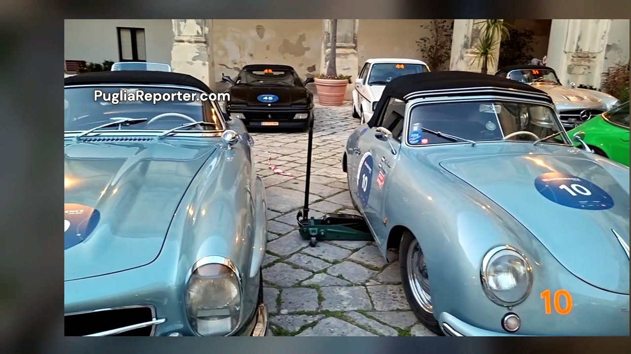 Sessanta auto storiche a Lecce per “1000 Miglia Experience 2026”