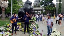 Addio a Botero, a Medellin l'omaggio dei colombiani