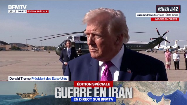 Guerre au Moyen-Orient: “Nous ne laisserons pas l’Iran bloquer Ormuz”, promet Donald Trump