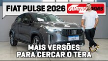 Fiat Pulse 2026 tem até TETO SOLAR à espera do VW TERA