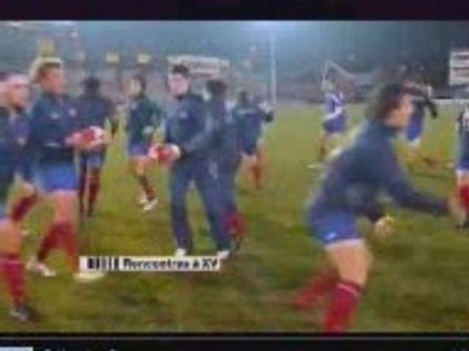 Reportage sur - de 20 ans de l'equipe de France rugby