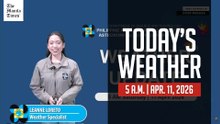 Today's Weather, 5 A.M. | Apr. 11, 2026