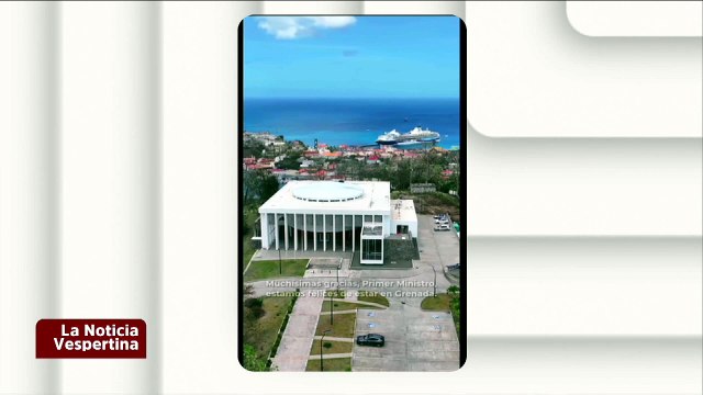 Presidenta (E) agradeció al Primer Ministro de Grenada por la cooperación entre ambos países