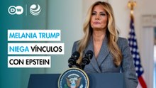 Melania Trump niega vínculos con Epstein